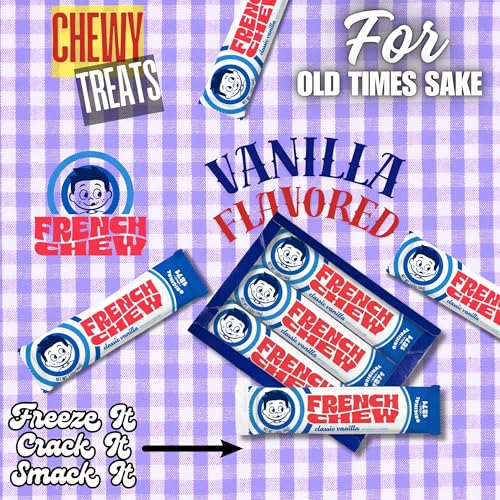 Caramelos French Chew Taffy sabor vainilla pack 4 miniatura 5