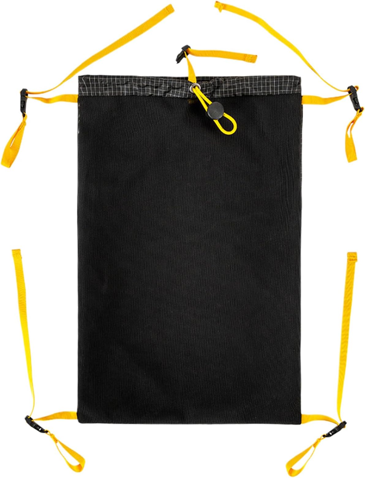 Backpack Accessories - 65G Waterproof Mesh Hiking Backpack Portable Gear Pouch For Men And Women Hiking Outdoor Adventures Fishing Picnic Travel T, Black, Se référer au descriptif, Refer to