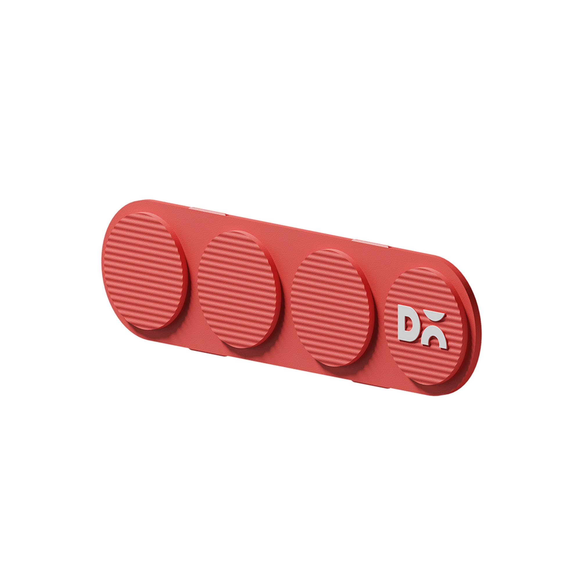 DailyObjects Coral Stack Colour Plate - Coral Red-picture-11