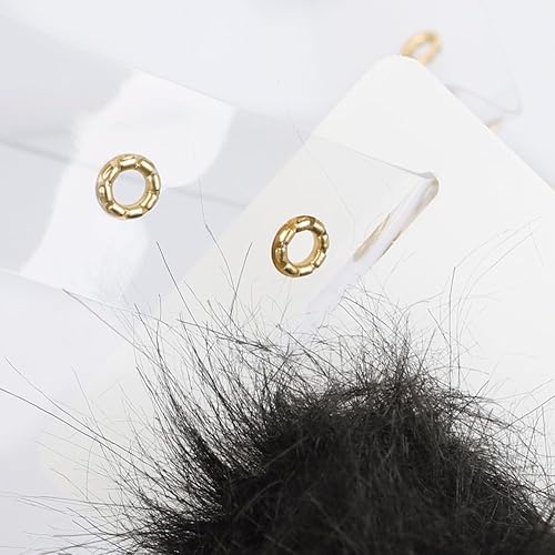 Miniatura 3 de Ibluelover Disfraz de cola de gato de Halloween ajustable, cola de zorro peluda para adultos, disfraz de Navidad para niños