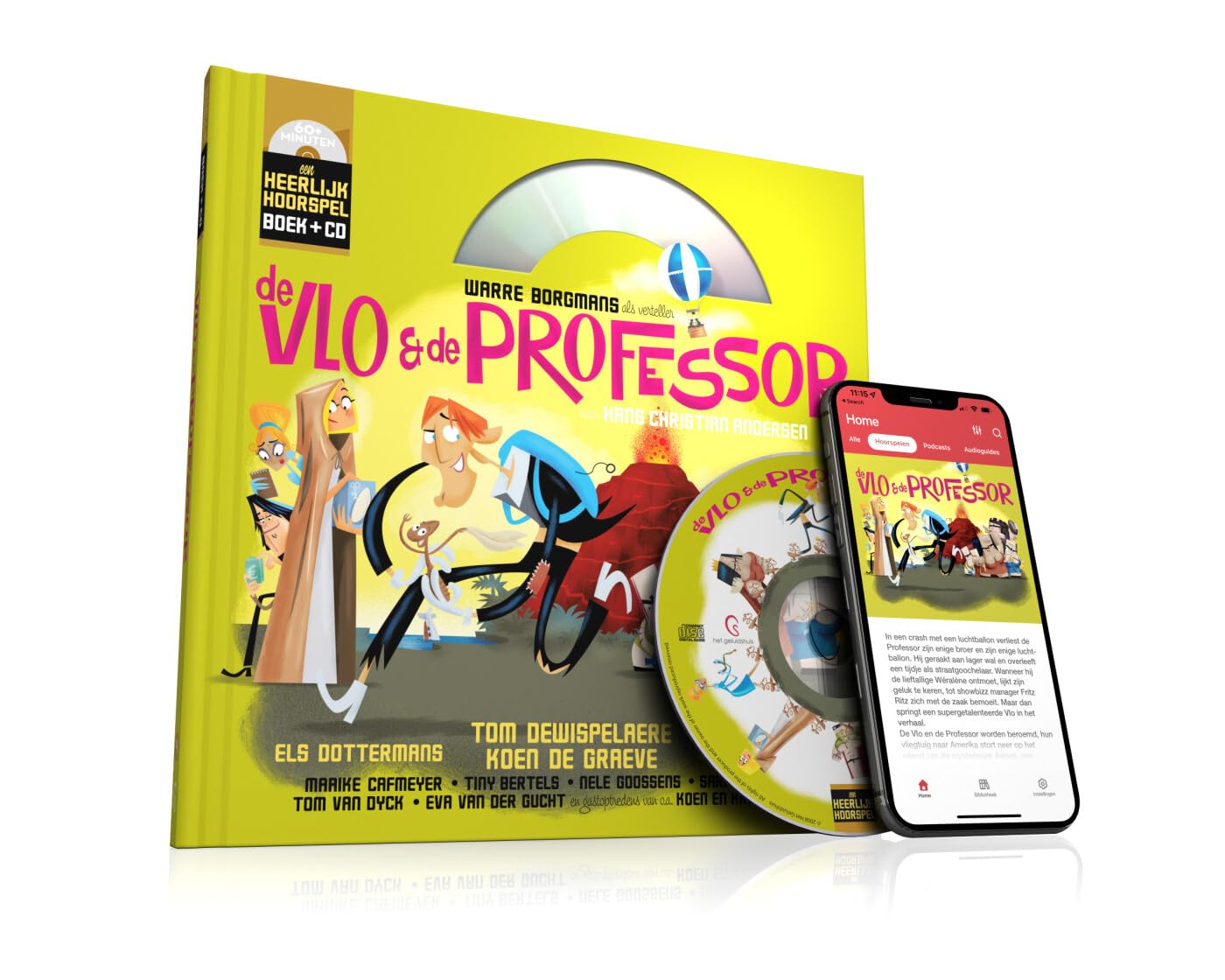 De vlo en de professor histoire magique à partager entre parents
