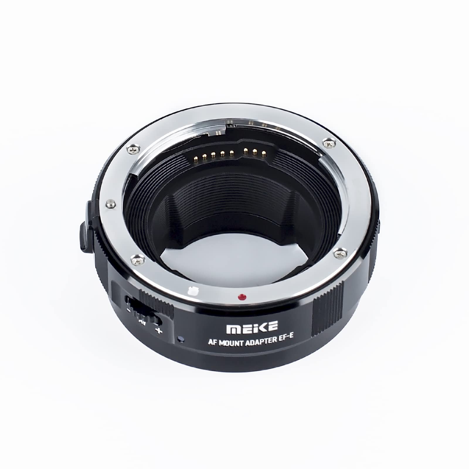 Meike Autofocus Lens Mount Adapter per Sony E Cameras - Convertitore diaphragma manuale - Dettaglio