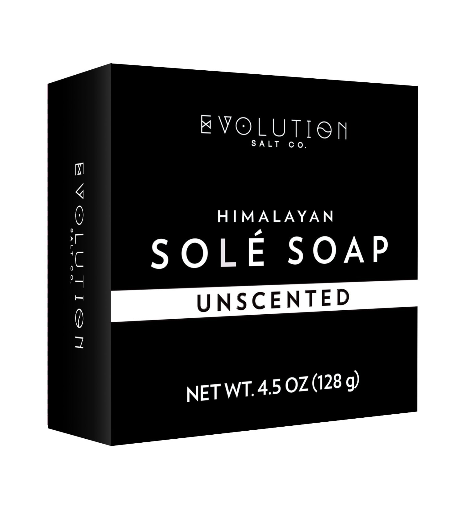 Evolution Salt - Himalayan Sole Bath Soap Unscented, 4.5 oz