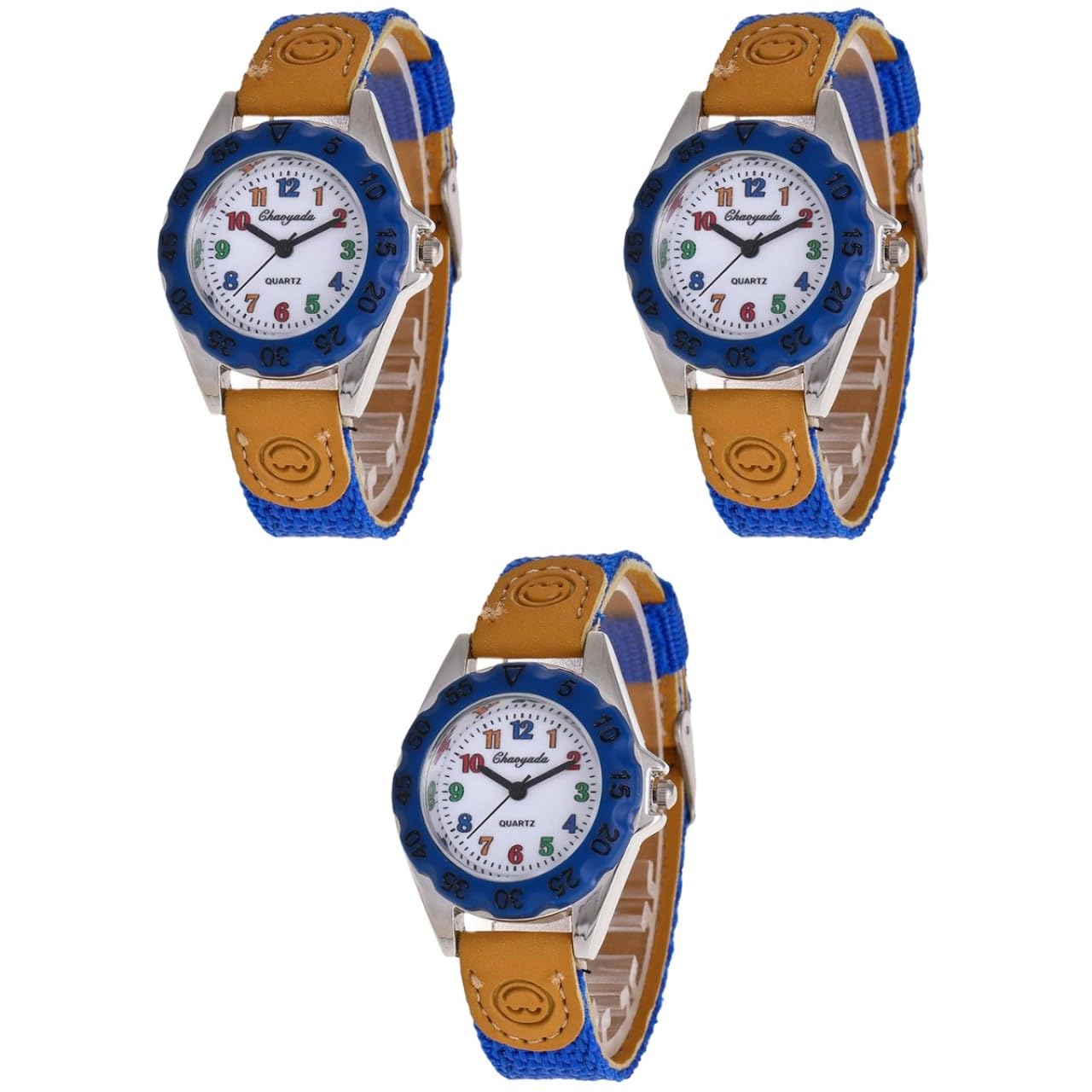 LIFKOME 3 Pezzi Studenti Orologio Orologio Quarzo Orologi Per Bambini Da Bambino Cartone Animato Orologi Per Bambini Da Ragazza Da Cartone Animato Ragazze