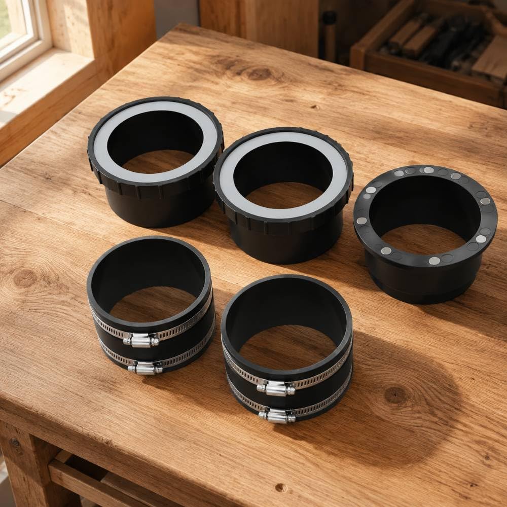 Raccordo Aspirazione 100mm, Per Banchi Sega e Fresatrici, Magnetico