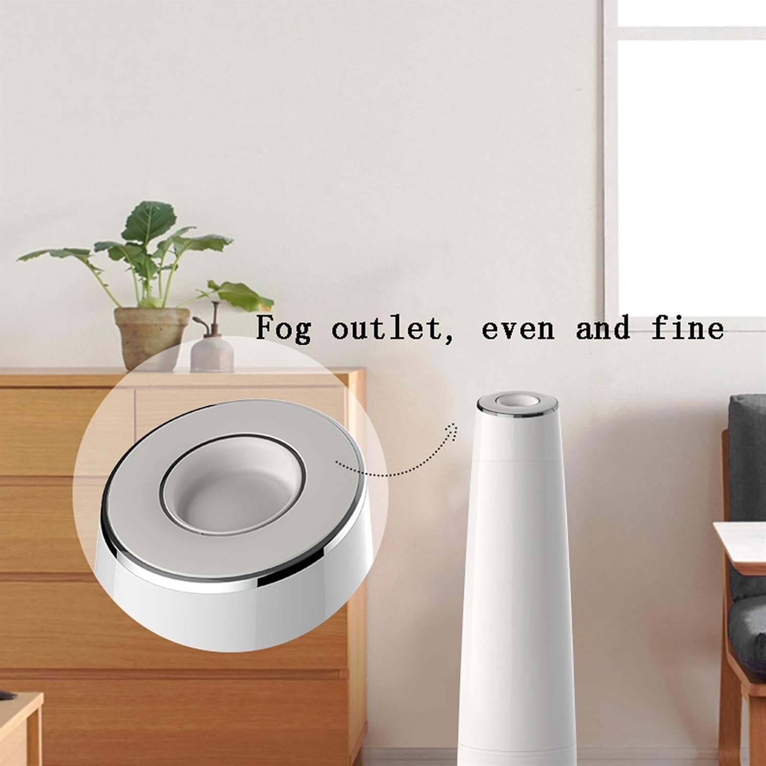 5L Household Mute Humidifier Bedroom Air Fog Volume Air Purification Humidifier Pregnant Women Baby Floor-Mounted Water Humidifier Floor Humidifiers