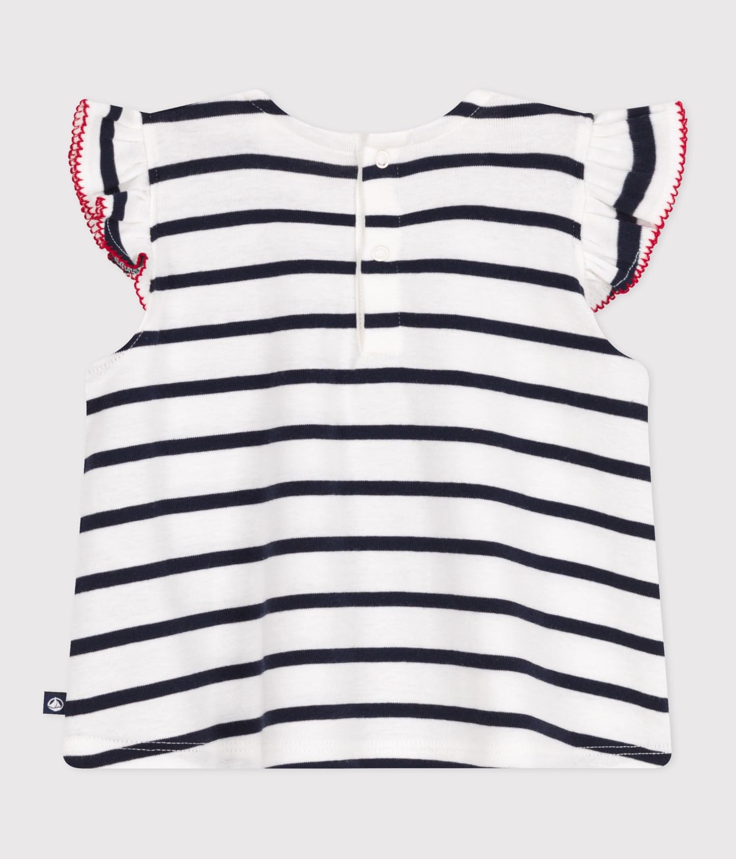 Petit Bateau Baby-Mädchen Kurzarmbluse