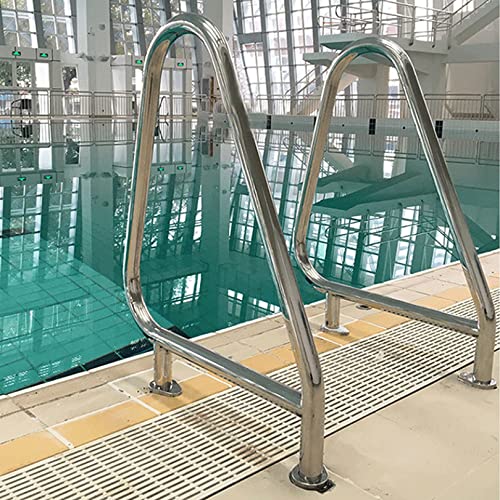 Main courante de piscine creusée contre les chutes rampe escalier inox 304