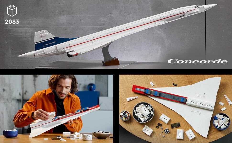 LEGO Icônes – Concorde Aircraft LEGO Icônes – Concorde Aircraft