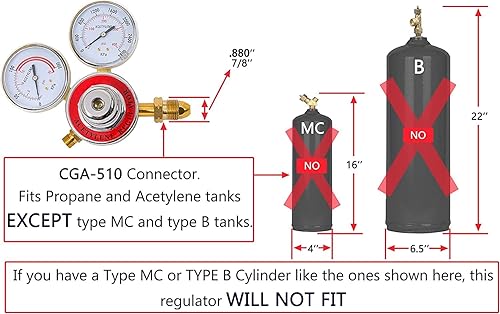 Miniatura 2 de RX WELD Kit de antorcha de corte y soldadura de gas de oxígeno y acetileno, juego de herramientas de soldadura portátil de oxy con dos mangueras,
