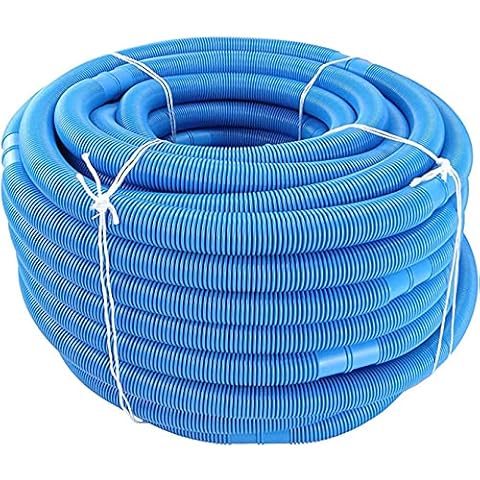 AZYVv Swimming Pool Hose, Pool Pipe, Hose Auto Floating for Pool Hoover Vacuum, Swimming Pool With Pump, Swimming Pool Pump And Filter, 32 Mm Diameter, 6.6 M Length Cover
