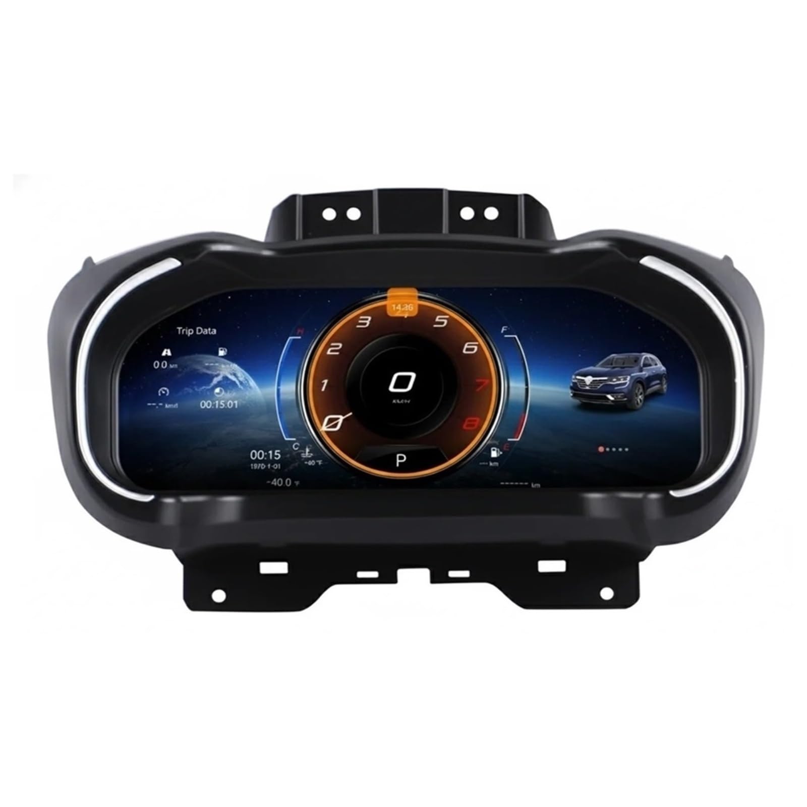 Cuadro de instrumentos digital LCD de 12.3 pulgadas premium para Renault Koleos 2016-2020 7