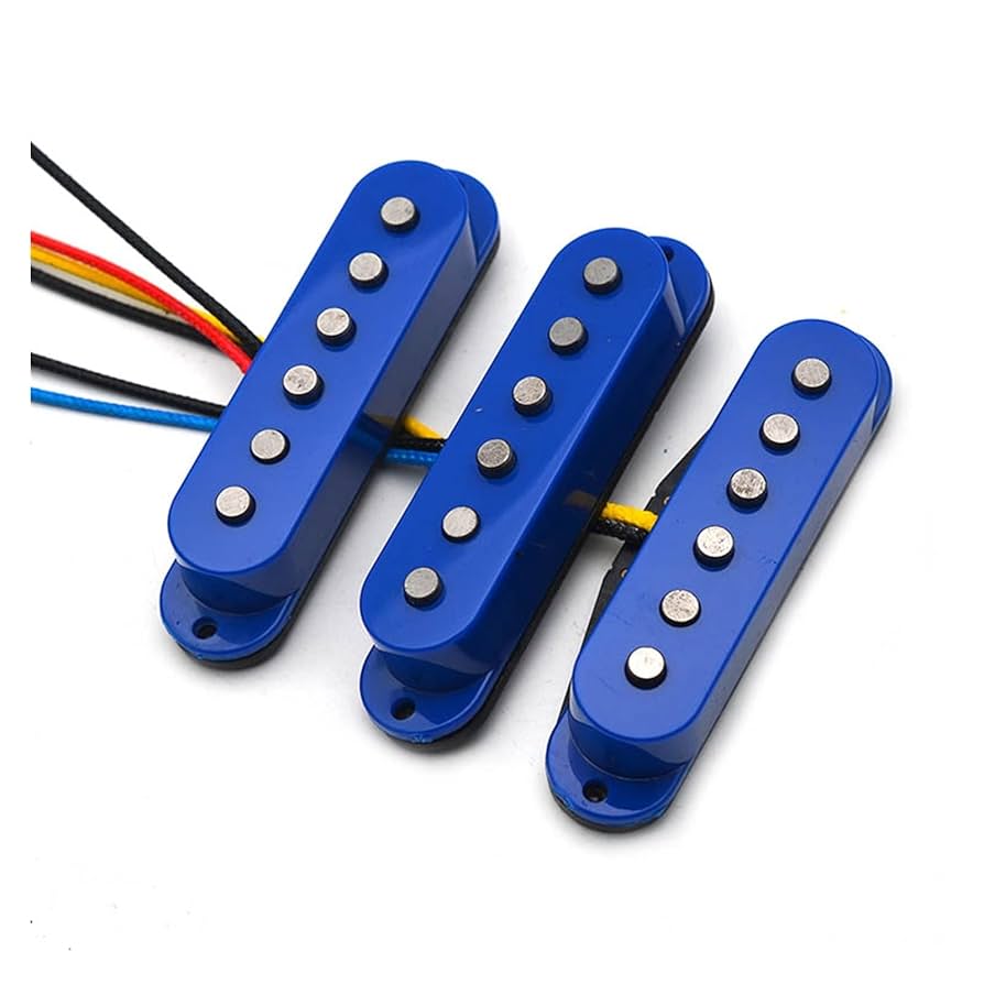 エレキギター 青 シングルコイル エレキギター 青 シングルコイル