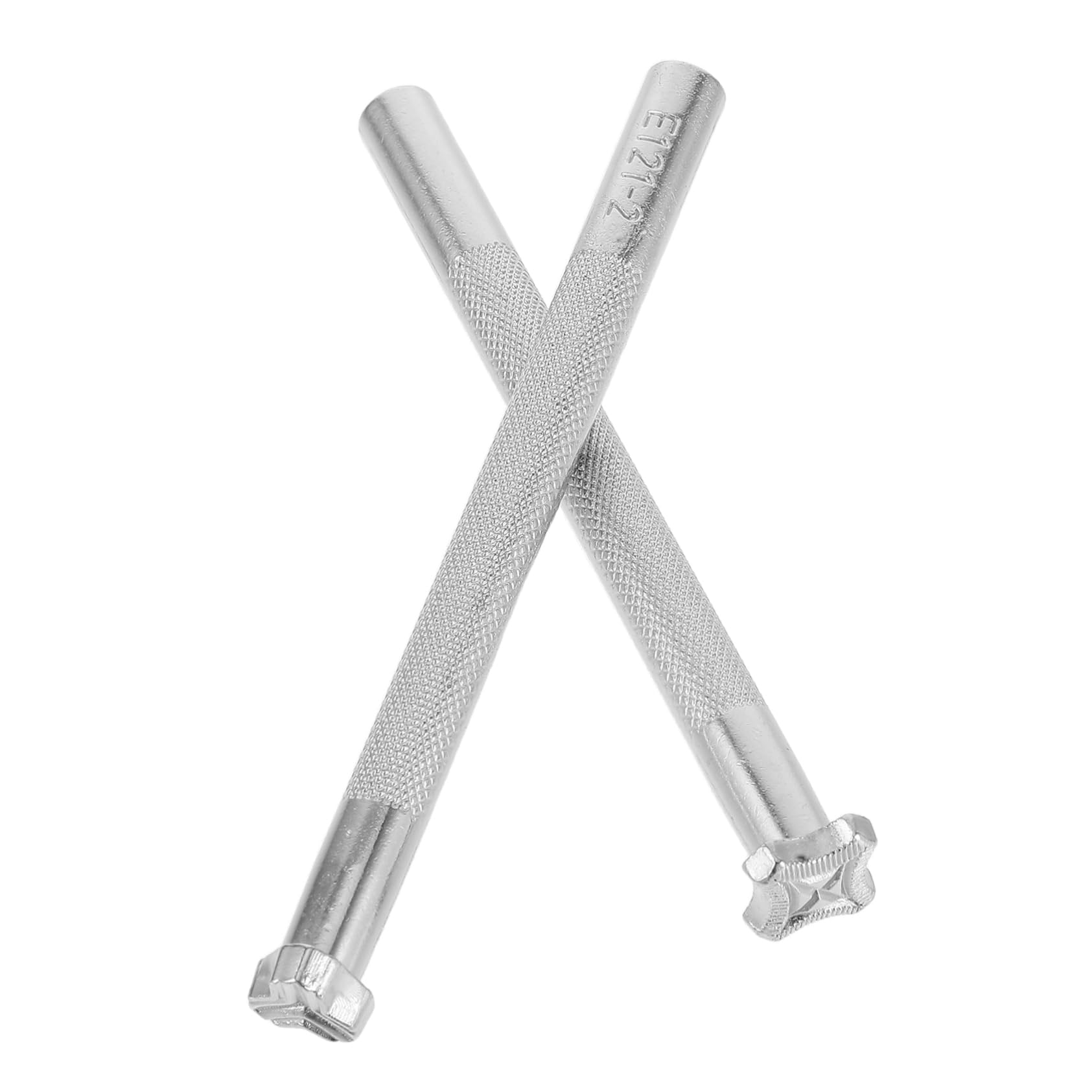 Gadpiparty 2pcs Leather Craft Stamping Tool: DIY Leather Engraving and Printing Equipment - Manual Pu Stamping Tools for Pattern Making