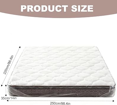 Mattress Bag for Moving & Storage 250x220cm Super King Size Mattress Cover