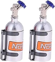 Vista 8 de Accesorios de decoración de botellas NOS de nitrógeno de simulación para 1:10 RC Crawler Car TRX4 SCX10 90046 D90 D110 TF2 (azul)