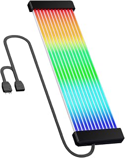 LEDストリップライト - ネオンシリコーン PCケース 装飾,A…