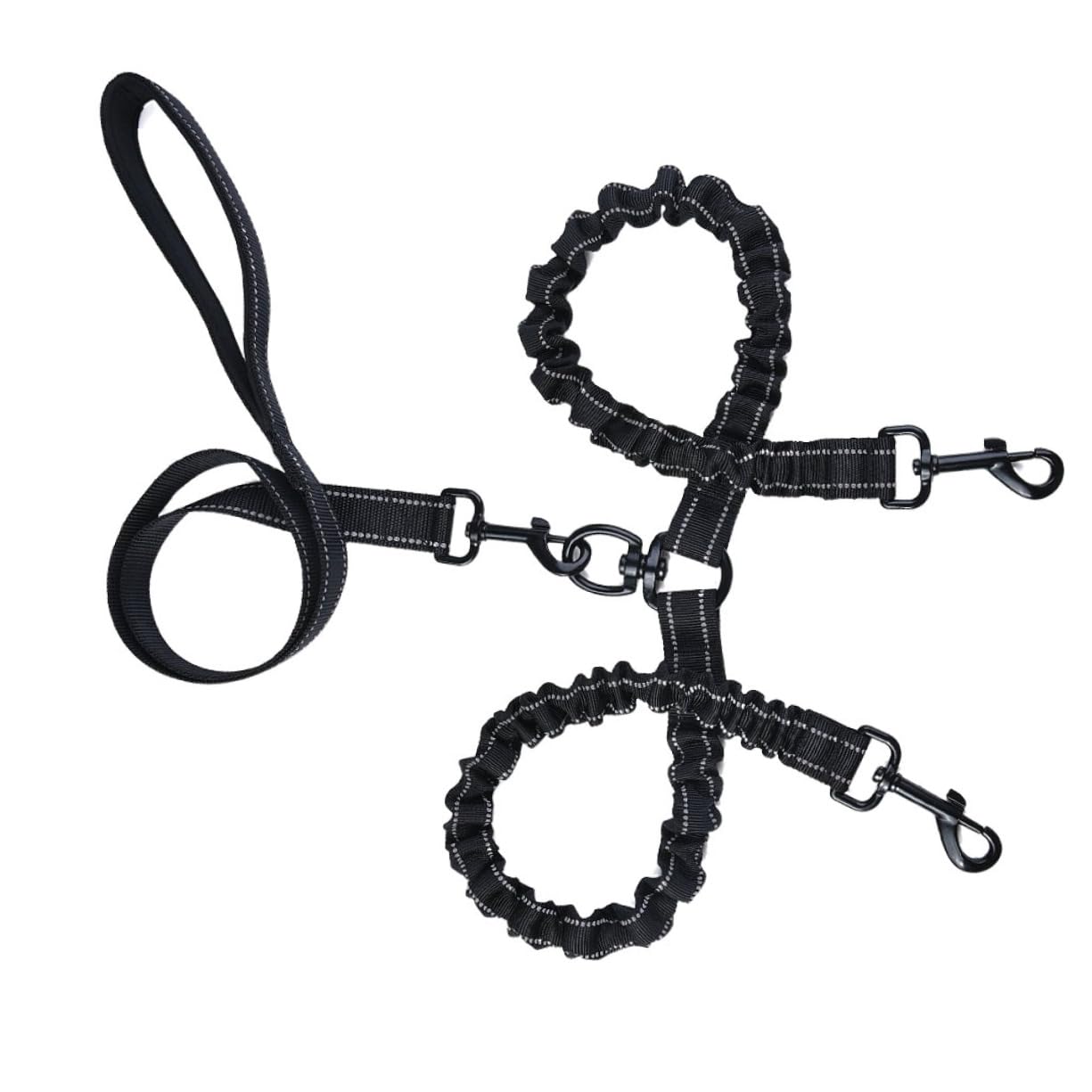 GRIRIW Double-Ended Traction Rope Pet Supplies Dog Walking Belt Dog Leash Retractable Strong Structure