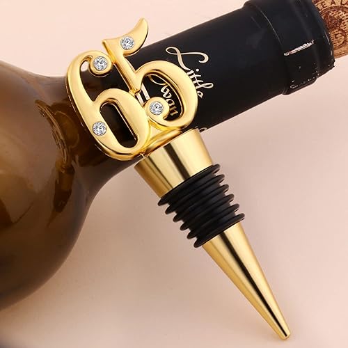 Miniatura 6 de Paquete de 24 regalos de cumpleaños 65 para invitados de 65 años de edad, con caja de regalo para 65 años, aniversario, fiesta, recuerdos,