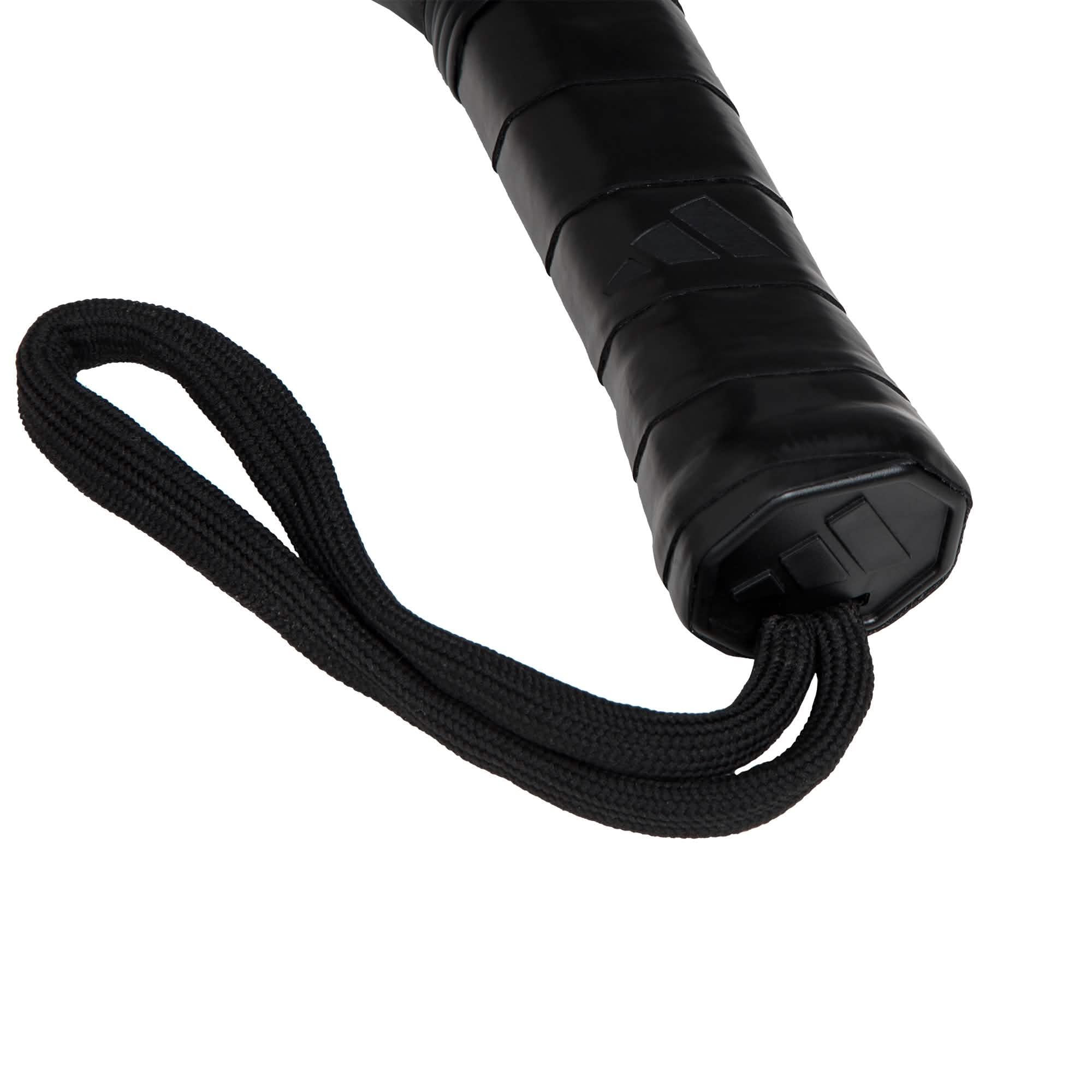 Pala de Padel adidas Drive Black 3.4 Negra, Forma Redonda, Goma eva Soft Performance, Fibra de Vidrio