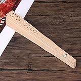 Ventilador de madera fragante ventilador plegable cheongsam ventilador de madera chino vintage hueco antigüedad plegable ventilador danza regalos de boda