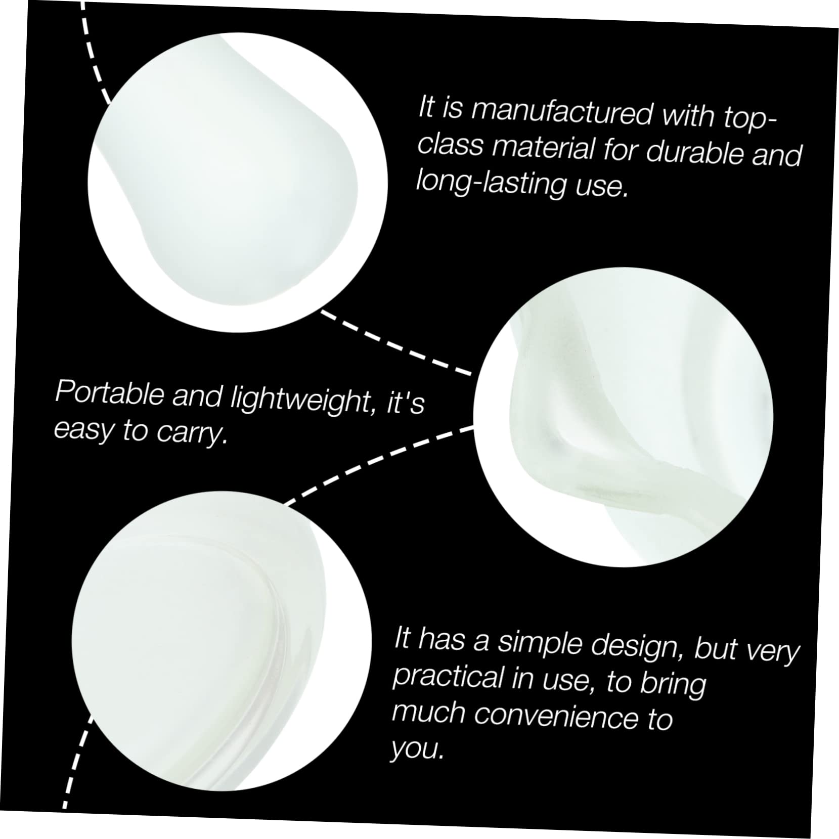 GRIRIW Pill Pestle Set Glass Spice Pestle Medicine Grind Bowl Portable Random Style