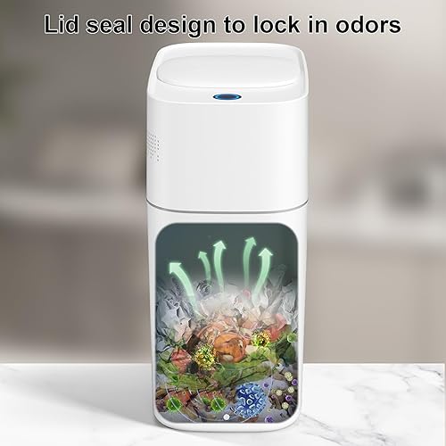 Miniatura 4 de MUEE Bote de basura sin contacto de 2 galones