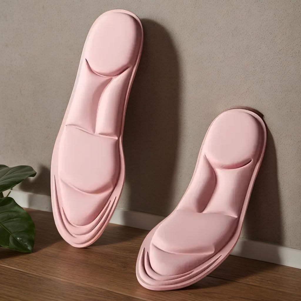 Multi-Purpose Adjustable Foam Insoles, Sweat Absorption, Enhanced Shock Protection for High Heels, Flats, and Leather Footwear