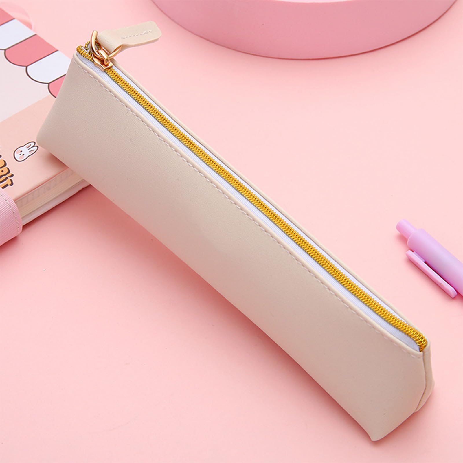 Leather Pen Pencil Case - Image 3
