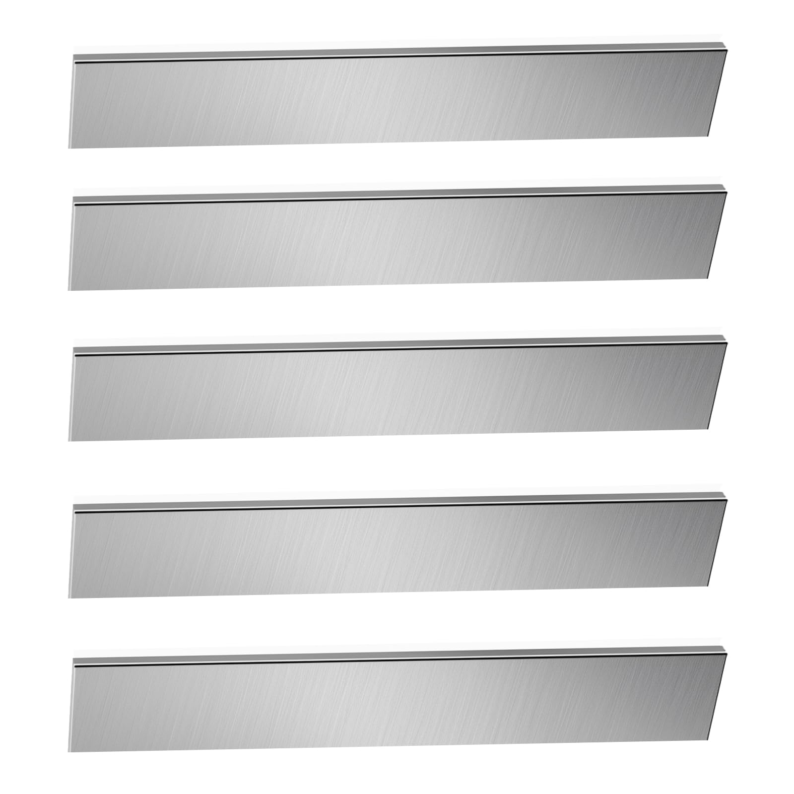 15N20 Stahl für Messerherstellung, 30,5 x 3,8 x 0,3 cm, 15N20 Stahl, flache Messer-Rohlinge für Messerherstellung, 5 Stück