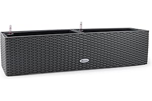 Extra Large Self Watering Planter with Water Level Indicator