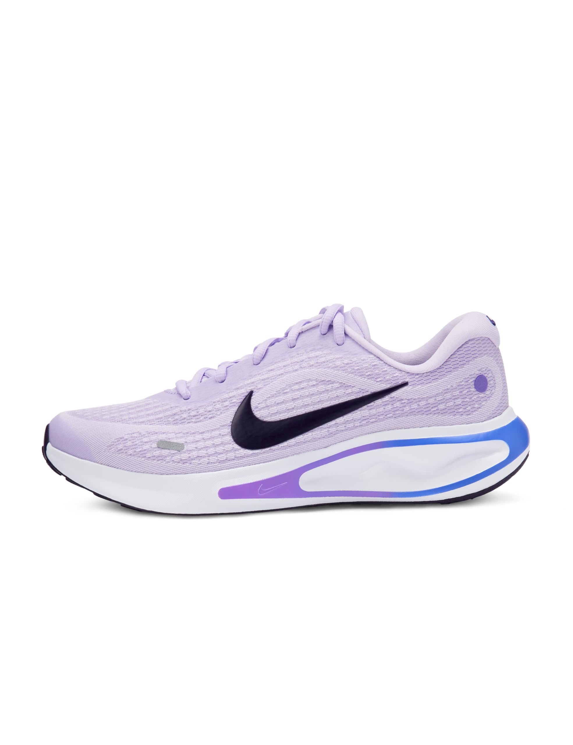 Nike Womens Journey Run Road Running Shoes 8.5 Violet Mist/Purple Dynasty/White