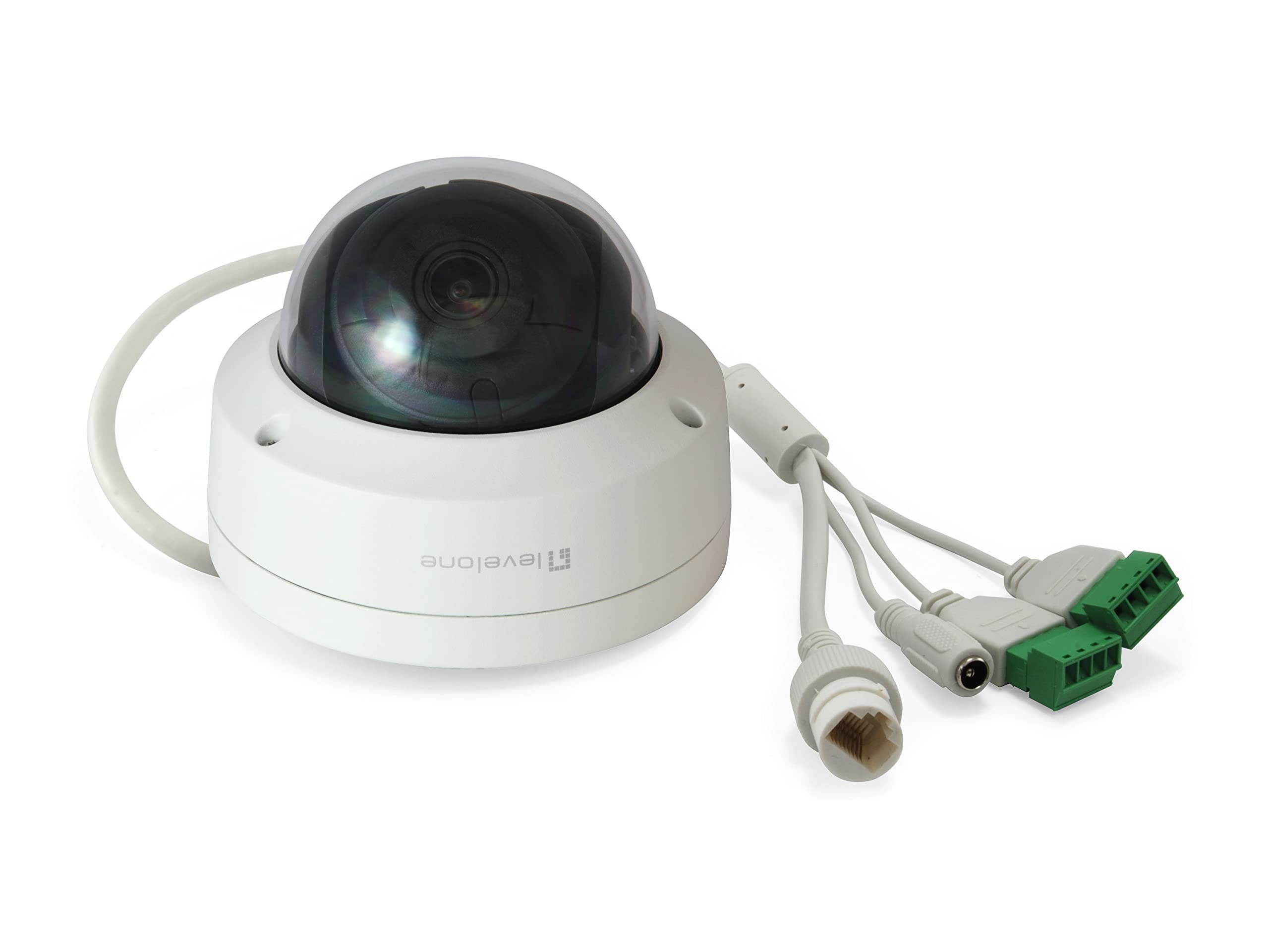 Levelone Gemini FestE-DoM-IP-NetzwerK-Kamera - 6 Megapixel - H.265 - 802.3af Poe - IR-Leds - Innen / Au?en - IP-Sicherheitskamera - Innen & Au?en - K