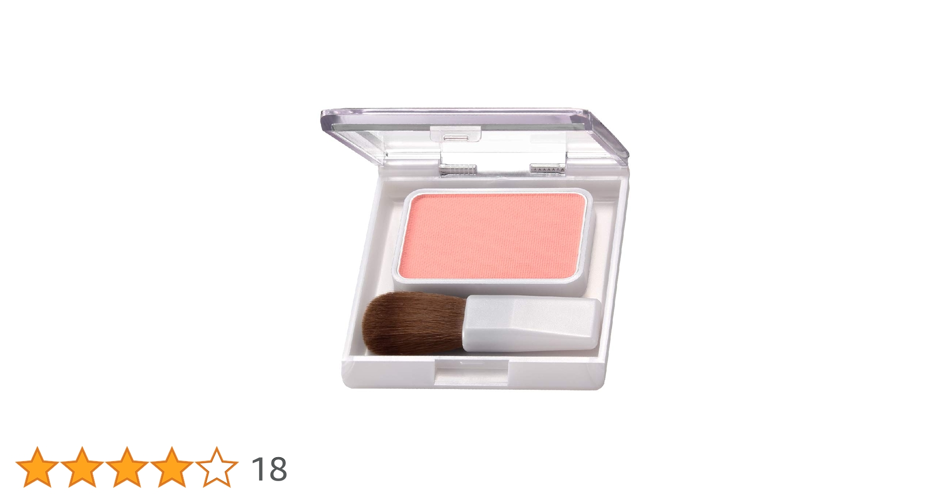 Amazon | パウダーチーク チークカラー 120 ピンク ブラシ付き (ほお紅