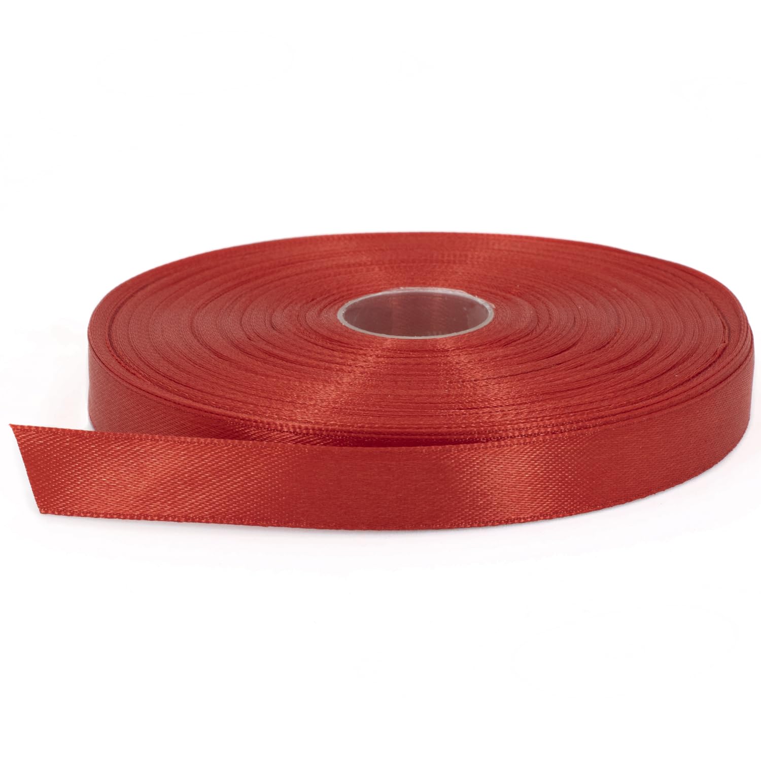 Amazon.com: Stuffvisor Red Satin Ribbon, 1/2 inch x 50 Yards, Double ...