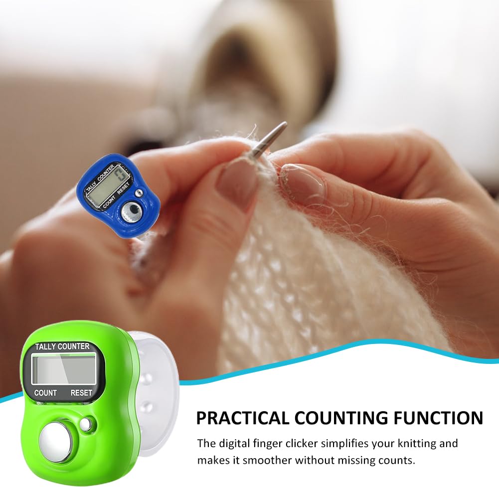 KARELLS Compteur Manuel, Compteurs de Doigts, Compteur de Doigts Clicker