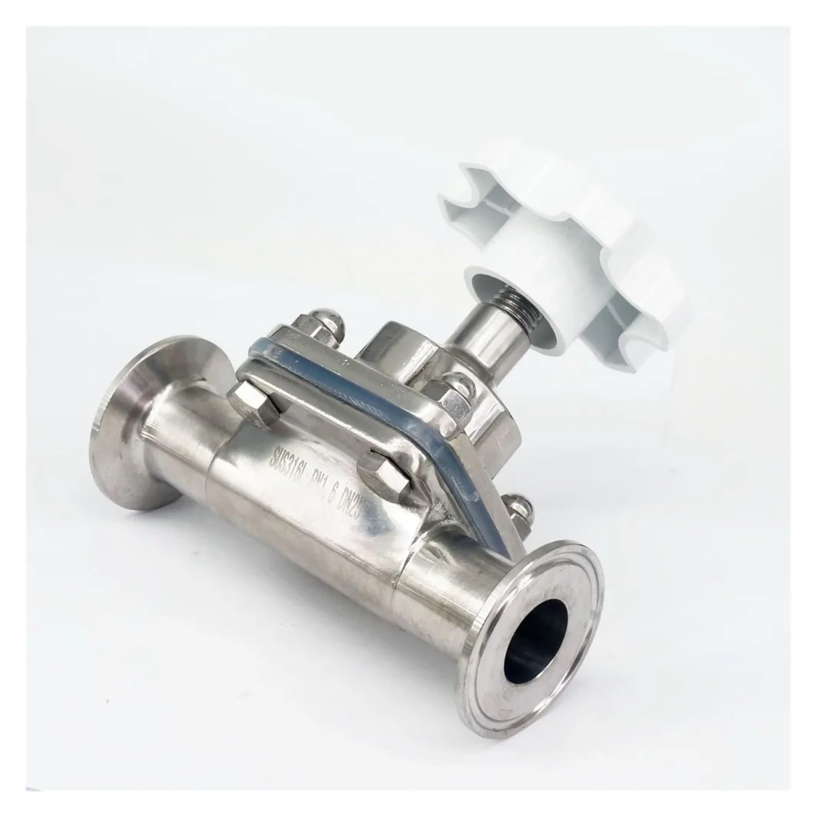 Fopure One Color 19Mm 316 Stainless Steel Ferrule O/D 50.5Mm Tri Clamp Valve Brew Beer Dairy Product