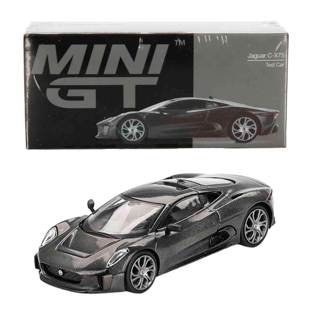 Amazon.co.jp: MINI GT 1/64 ジャガー C-X75 テストカー (左ハンドル