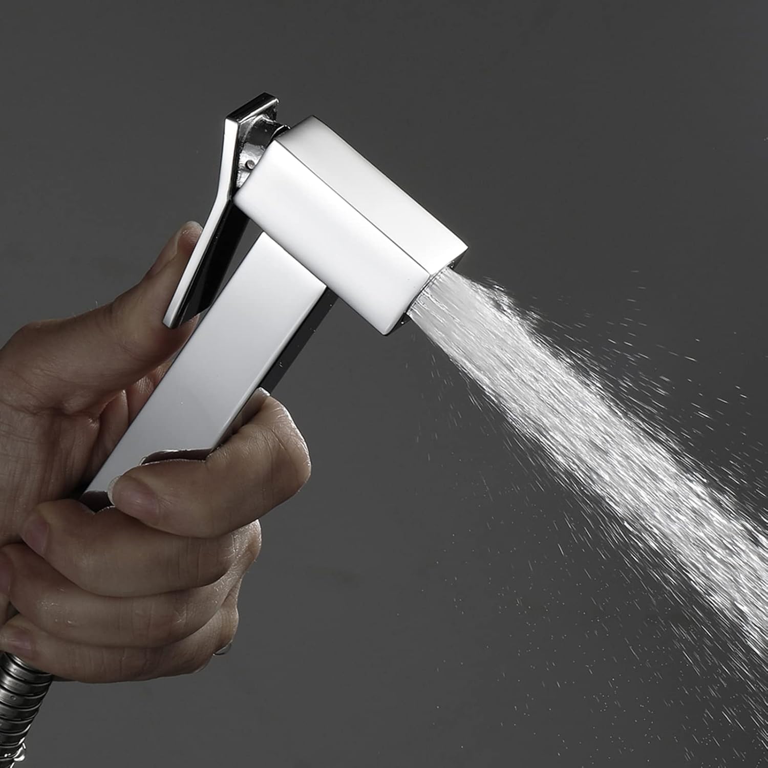 Handheld Bidet Sprayer for Toilet, Handheld Sprayer Kit, Hand Held Bidet, Cloth Diaper Sprayer Set -Adjustable Water Pressure Control for Feminine Wash, Pet Washing, Easy to Install(Type1)