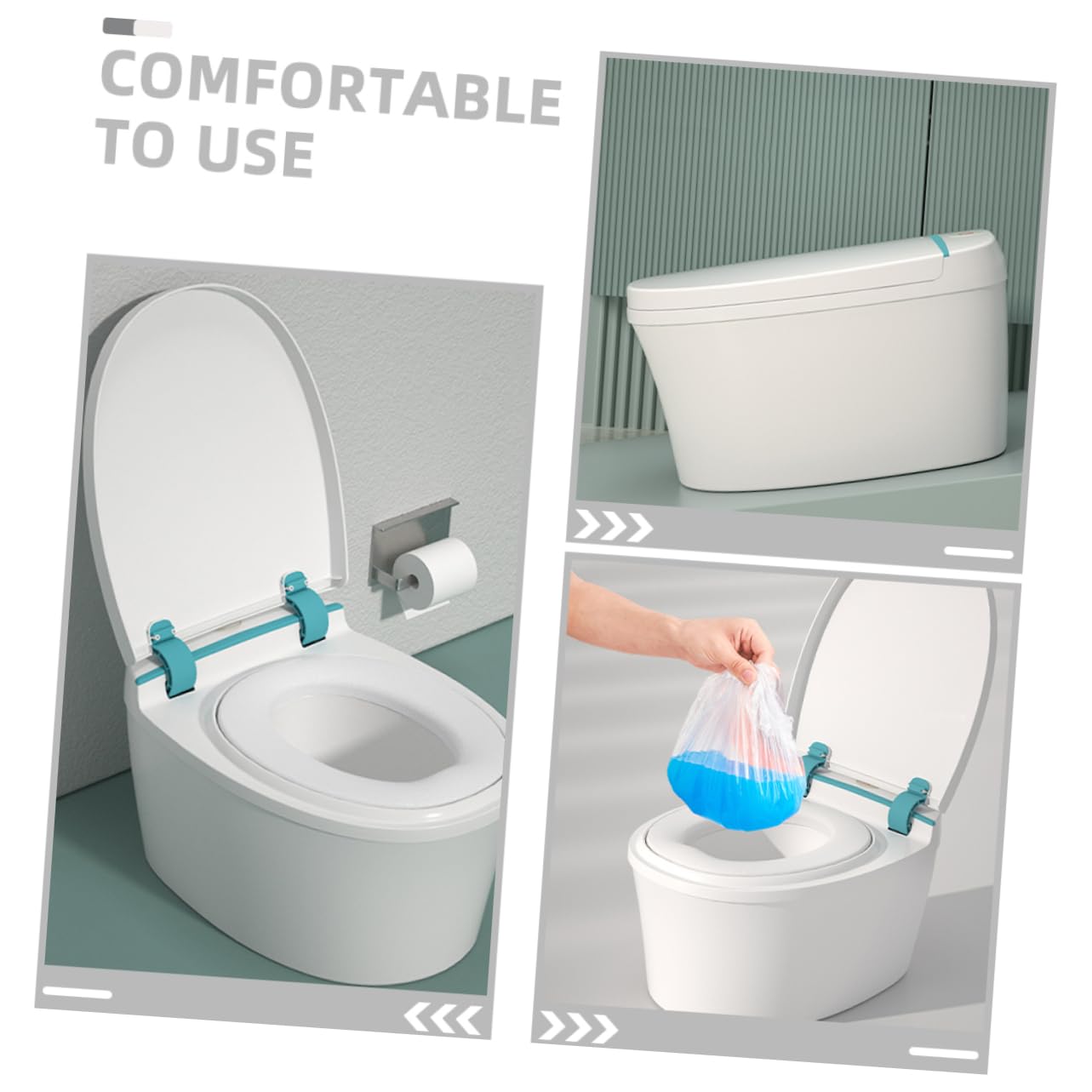 Toilettensitz für Kleinkinder Tragbares Töpfchen aus Toilettentrainer mit Weichem Sitz und Herausnehmbarem Einsatz für Jungen und Mädchen