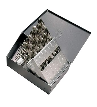 Chicago Latrobe Jobber Drill Set, 29 Pc, Hss, 118 Deg