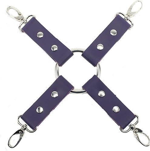 Conector de 4 vías Atlanta Latigo de cuero hecho a mano