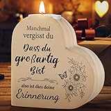 🎁【Hochwertiger Kerzenständer】: Der Kerzenhalter ist aus hochwertigen Materialien gefertigt und hat ein einzigartiges Design, das die Aufmerksamkeit Ihrer Freundin auf sich ziehen wird. Der Text ist UV-gedruckt, so dass er nicht verblassen wird und das Bild ist sehr detailliert.