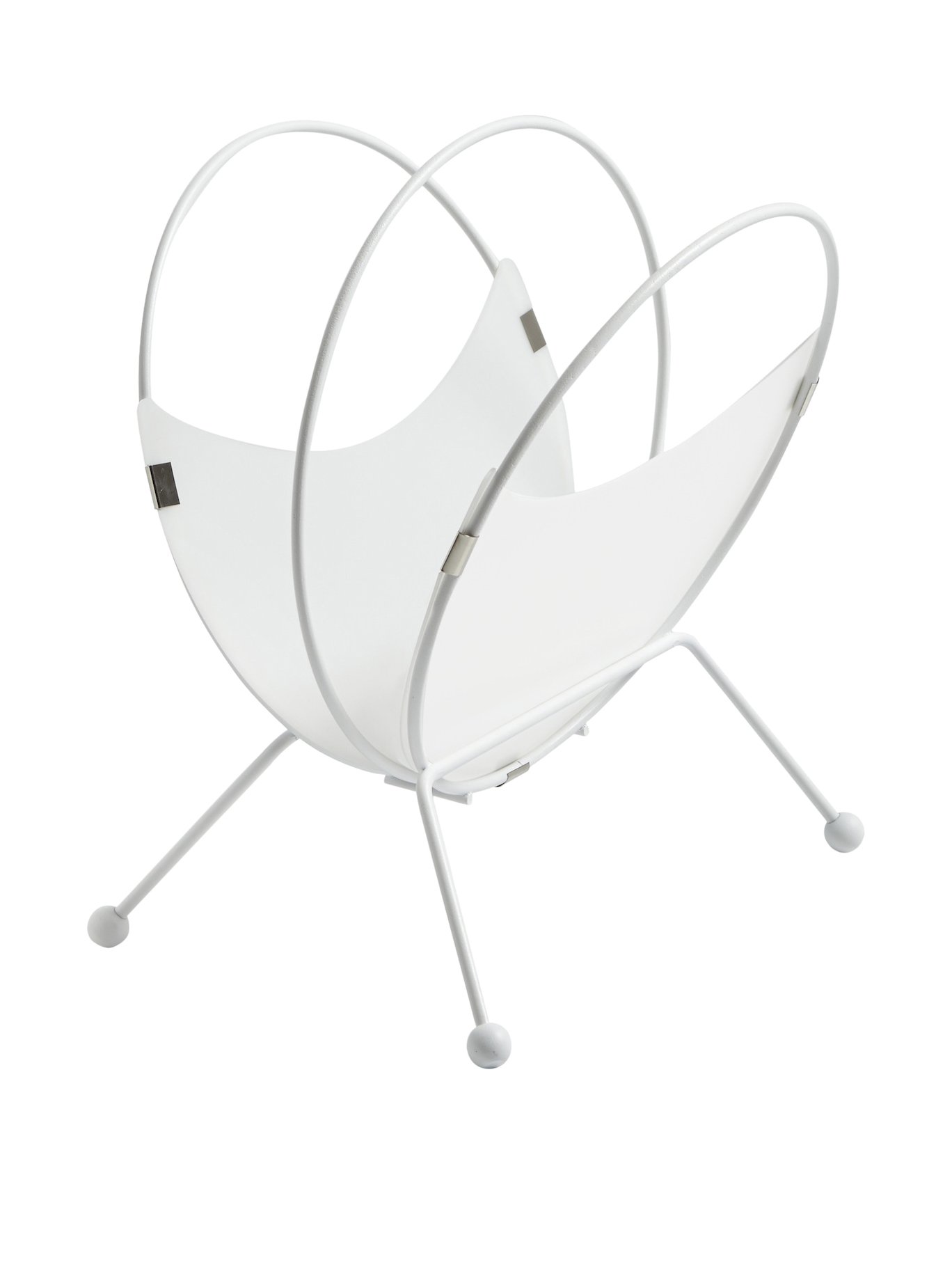 Porte-revues Lapillo Emporium en plexiglas transparent pour salon