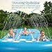 Jasonwell Slip and Slide Lawn Waterslide - 20Ft Heavy Duty Lawn Slip Water Slide for Kids Adults with Splash Sprinkler N 3 Bodyboards Backyard Summer Outside Outdoor Water Play Toys (Race-3Lanes)