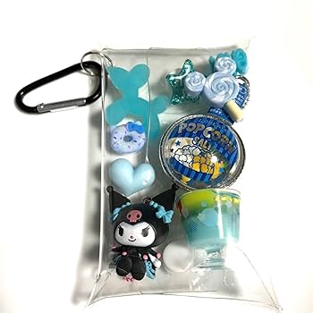 Amazon.co.jp: ガチャ詰め ガチャ詰めポーチ 青系 クロミ ガチャ