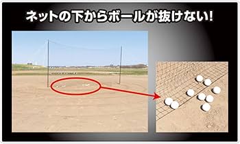 Amazon | プロマーク バックネット 軟式ボール用 BN-37 | サクライ貿易