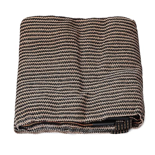 Bâche en maille brune pour serre et poulailler toile 15 x 25 pi - 2