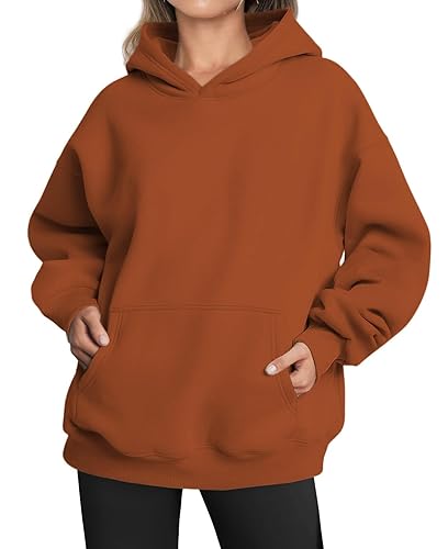 Women's Oversized Hoodie Fleece Sweatshirt Long Sleeve Shirts Pullover with