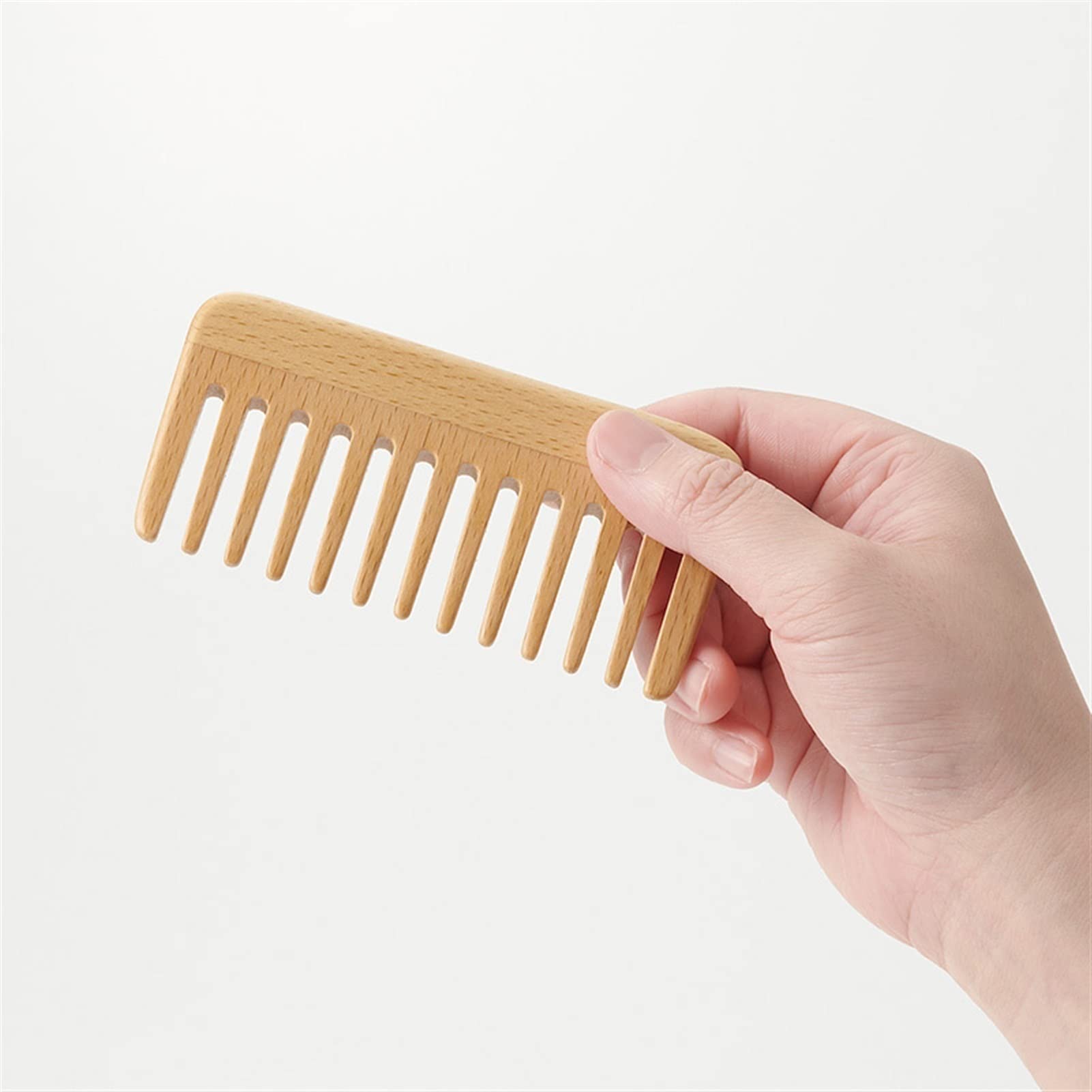 Peigne Soins des Cheveux Peigne à Cheveux à Dents Larges, Coiffage pour Les Types de Cheveux Fins, épais, Longs et Courts, Peigne de Coiffure pour Femmes et Hommes Brosse